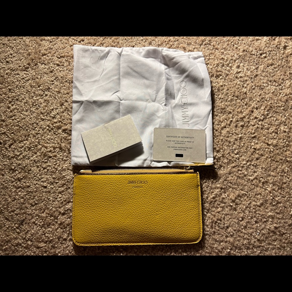Jimmy CHOO zip wallet/pouch